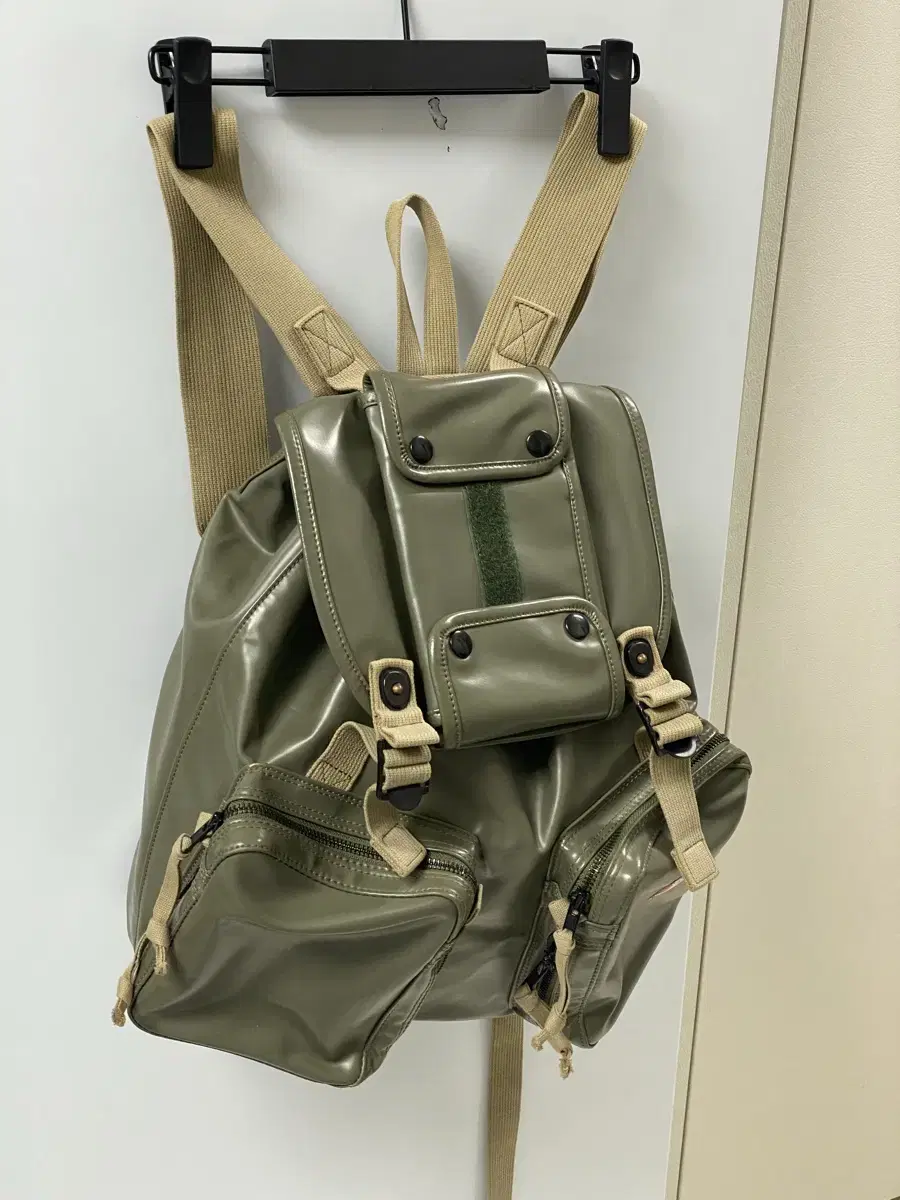 porter luggage label bag(khaki)